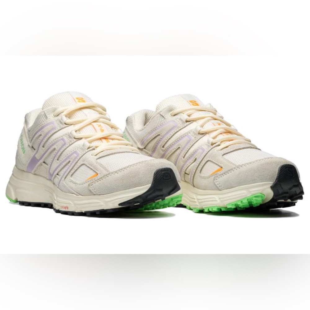 NEW Salomon X-Mission 4 Suede 'Vanilla Ice Orchid Bloom'